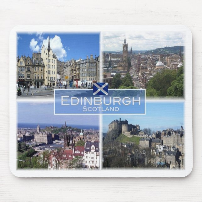 GB United Kingdom - Scotland - Edinburgh - Mouse Mat (Front)