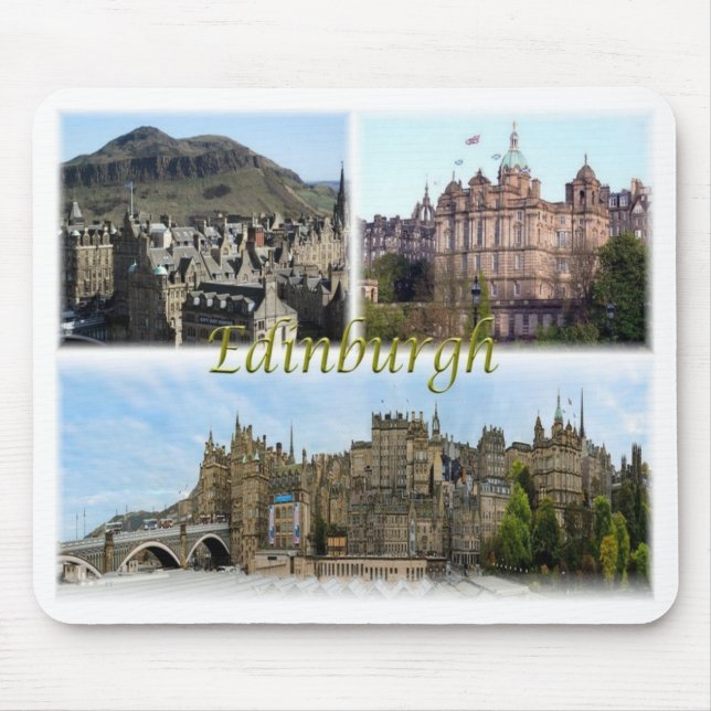 GB United Kingdom - Scotland - Edinburgh - Mouse Mat (Front)