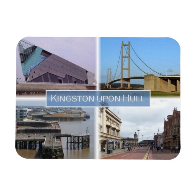 GB United Kingdom - Scotland - Kingston upon Hull Magnet (Horizontal)