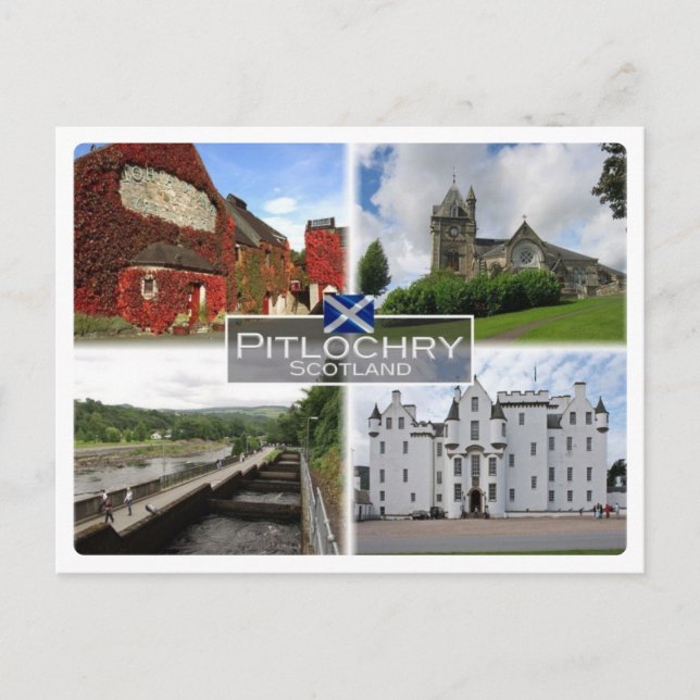 GB United Kingdom - Scotland - Pitlochry - Postcard (Front)