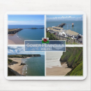 GB United Kingdom - Wales - The Gower Peninsula - Mouse Mat