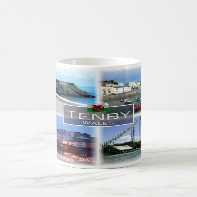 GB Wales - Tenby - Coffee Mug (Center)
