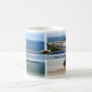 GB Wales - The Gower Peninsula Mumbles - Coffee Mug
