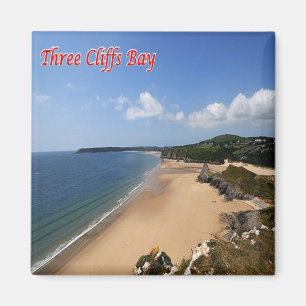 GB - Welsh - Three Cliffs Bay Magnet