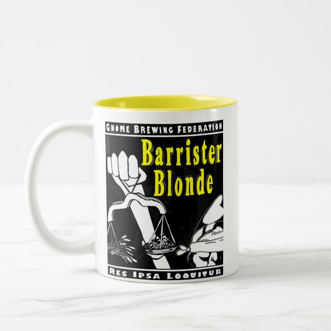 GBF Barrister Blonde Mug (Left)