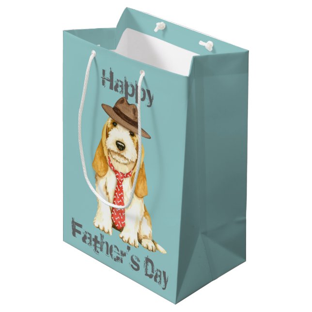 GBGV Dad Medium Gift Bag (Front Angled)
