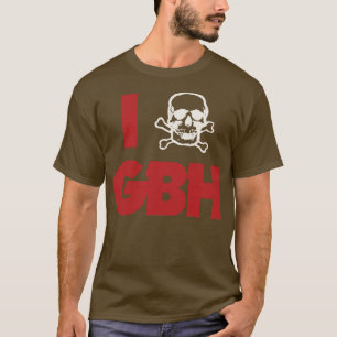GBH Punk Rock FanArt Tribute Skull T-Shirt