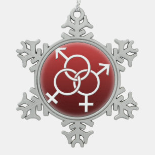 GBLT Pride Ornament Personalised Gay Love Gifts