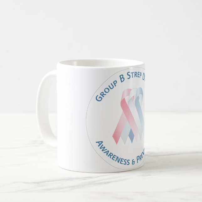 GBS Awareness Mug (Front Left)