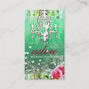 GC Adore Vintage Mint Business Card