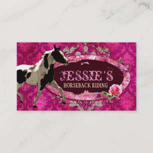 GC   "AnnaBelles" Horse Ranch Business Card