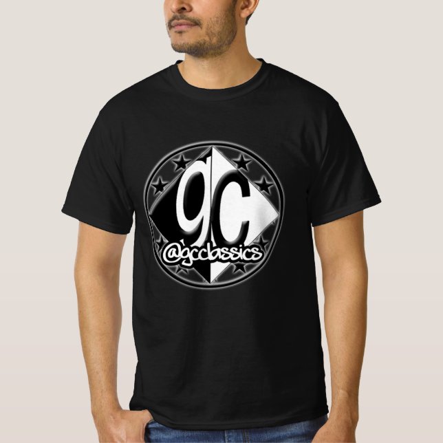 GC Classics Logo Black Tee (Front)