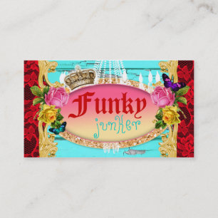 GC Funky Junker Consignment Decor Business Card