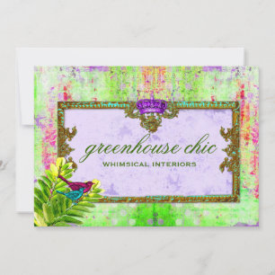 GC Greenhouse Chic Lime Purple Gift Certificate