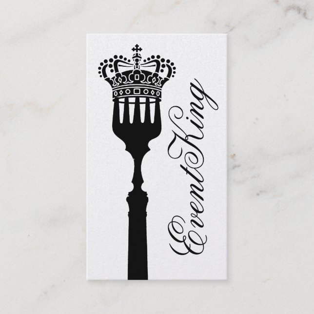 GC King Fork Business Card (Front)