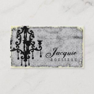GC   Lustre Passionné - Grey Business Card