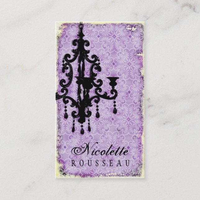 GC | Lustre Passionné - Pale Purple Business Card (Front)