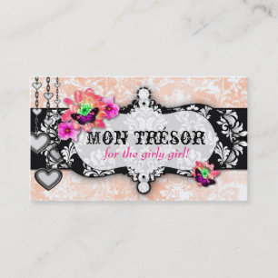 GC   Mon Trésor Hot Peaches n Cream Business Card