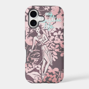 GC Pink & Aqua My Paradise Life Hawaiian Hula