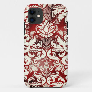 GC Red Velvet Cake Vintage Damask iphone 5 iPhone 11 Case