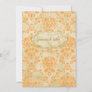 GC Sweet Cookie Invitation Orange Cream