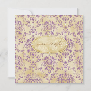 GC Sweet Cookie Invitation Plum