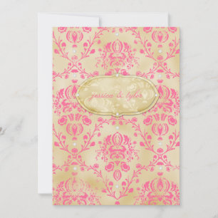 GC   Sweet Cookie Invitation   Strawberry Cream