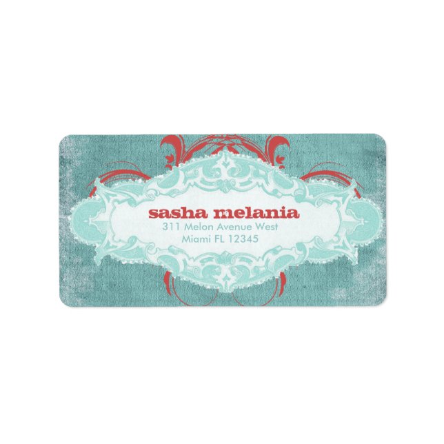 GC | Tantalising Turquoise Red Label (Front)