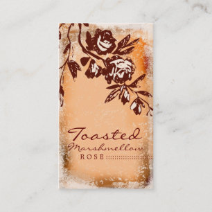 GC   Toasted Marshmellow Rose Business Card