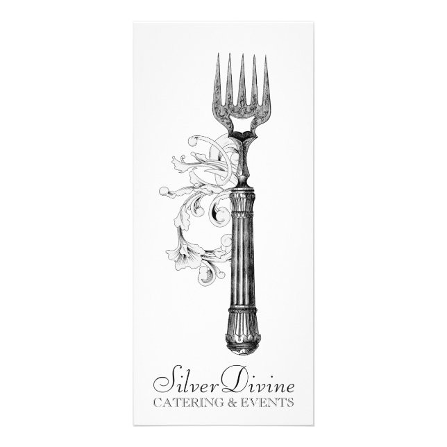 GC Vintage Silver Divine Silverware Rack Card (Front)