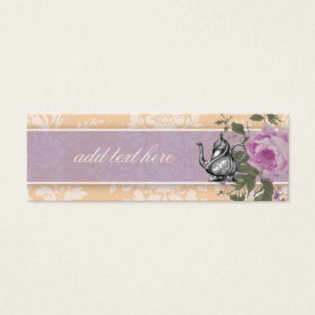 Gc Vintage Tea Party Tags (Front)