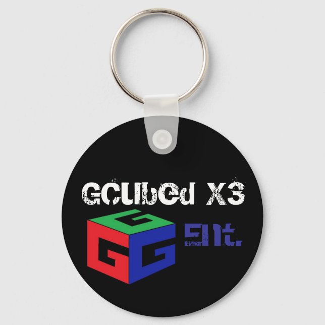 GCubed Keychain (Front)