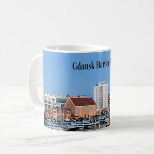 Gdansk Harbour, Poland Coffee Mug
