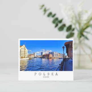 Gdansk, Poland , Polska Postcard