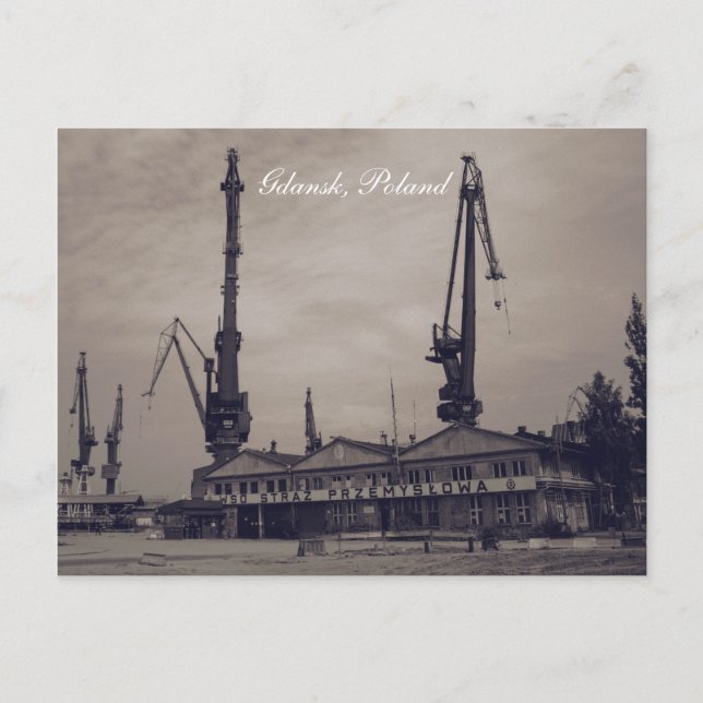 Gdansk, Poland Postcard (Front)