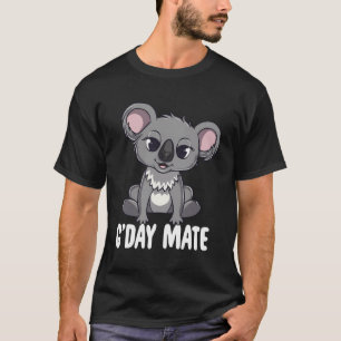 G'Day Mate Australian Kawaii Koala Australia Land T-Shirt