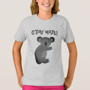 G'Day Mate Australian koala bear T-Shirt for kids