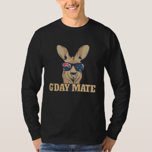 G'Day Mate Kangaroo Aussie Australia Roo G'Day Mat T-Shirt