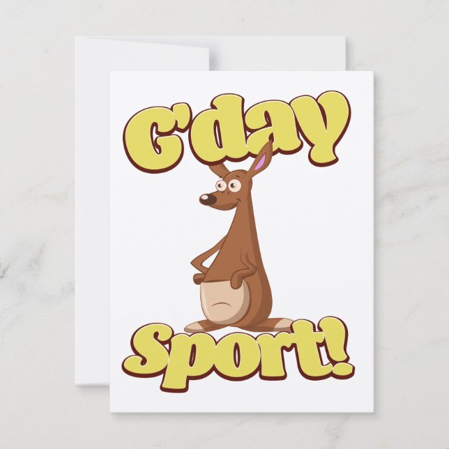 G'day Sport (Front)