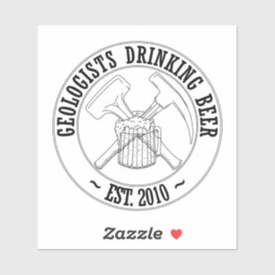 GDB Standard B&W Logo Vinyl Sticker