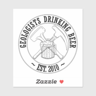 GDB Standard B&W Logo Vinyl Sticker