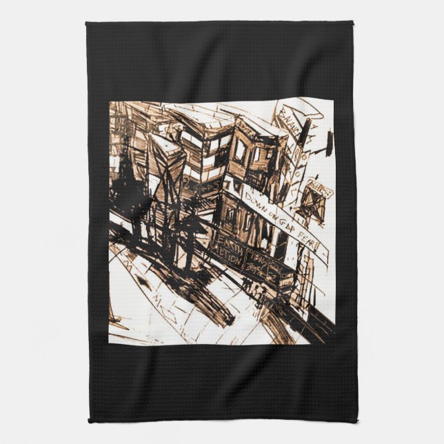 GDP FEAR TEA TOWEL (Vertical)