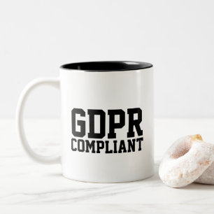 GDPR Compliant Two-Tone Coffee Mug
