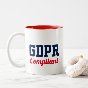 GDPR Compliant Two-Tone Coffee Mug