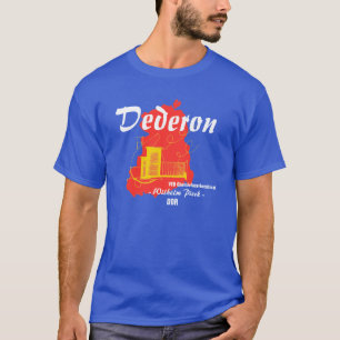 GDR advertising Design Dederon chemical fibres T-Shirt