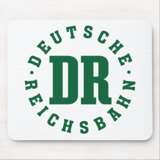 GDR. / DDR. Railway - German Reichsbahn Sign Mouse Mat
