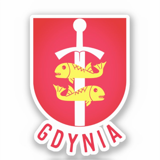 Gdynia coat of arms, Poland (Front)