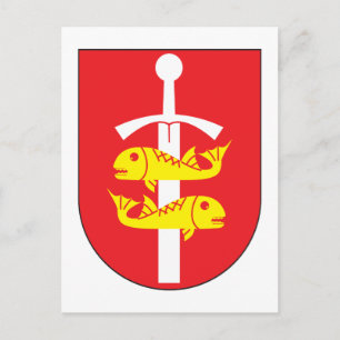 Gdynia Coat of Arms Postcard