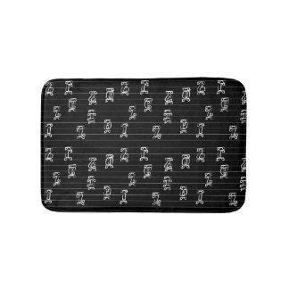 Ge’ez Numbers Illustration – Traditional Ethiopian Bath Mat