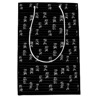 Ge’ez Numbers Illustration – Traditional Ethiopian Medium Gift Bag
